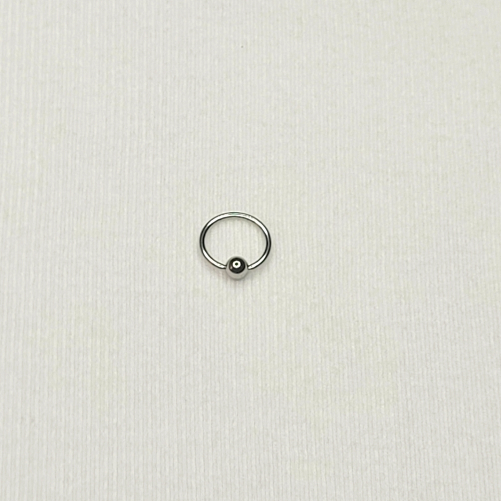 16 Gauge 516 Implant Grade Captive Bead Ring